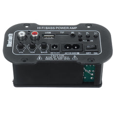 Digital Amplifier Board 220V Car Bluetooth Hi-Fi Bass AMP