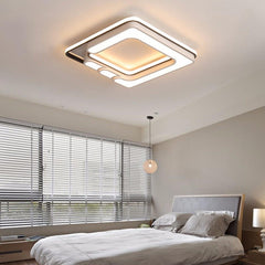 32W Modern Ceiling Lamp Light Mount Square Fashion Living Room Super Bright