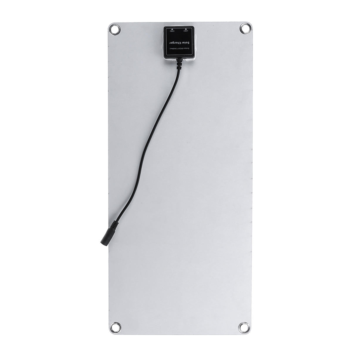 DC 12V/18V Solar Panel Double 5V USB Port Charging Battery Charger For Camping Traveling