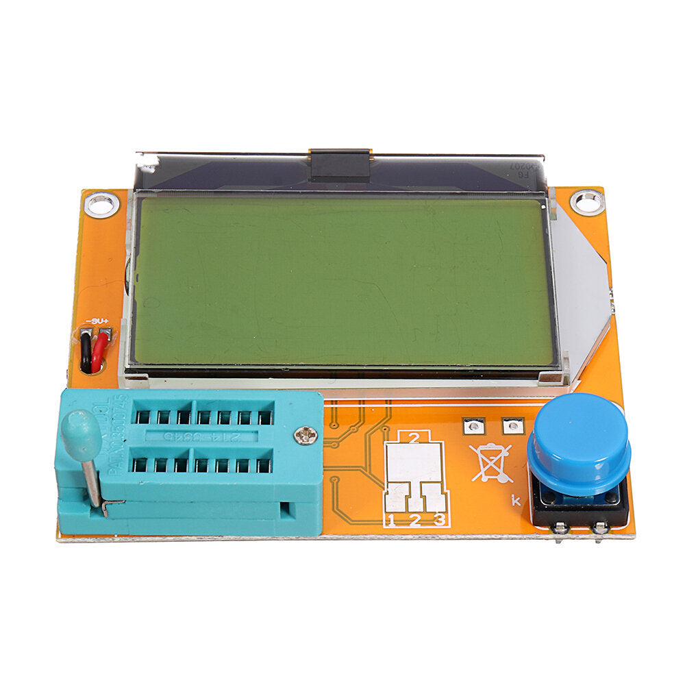 LCD Graphical Transistor Tester Resistance Capacitance ESR SCR Meter