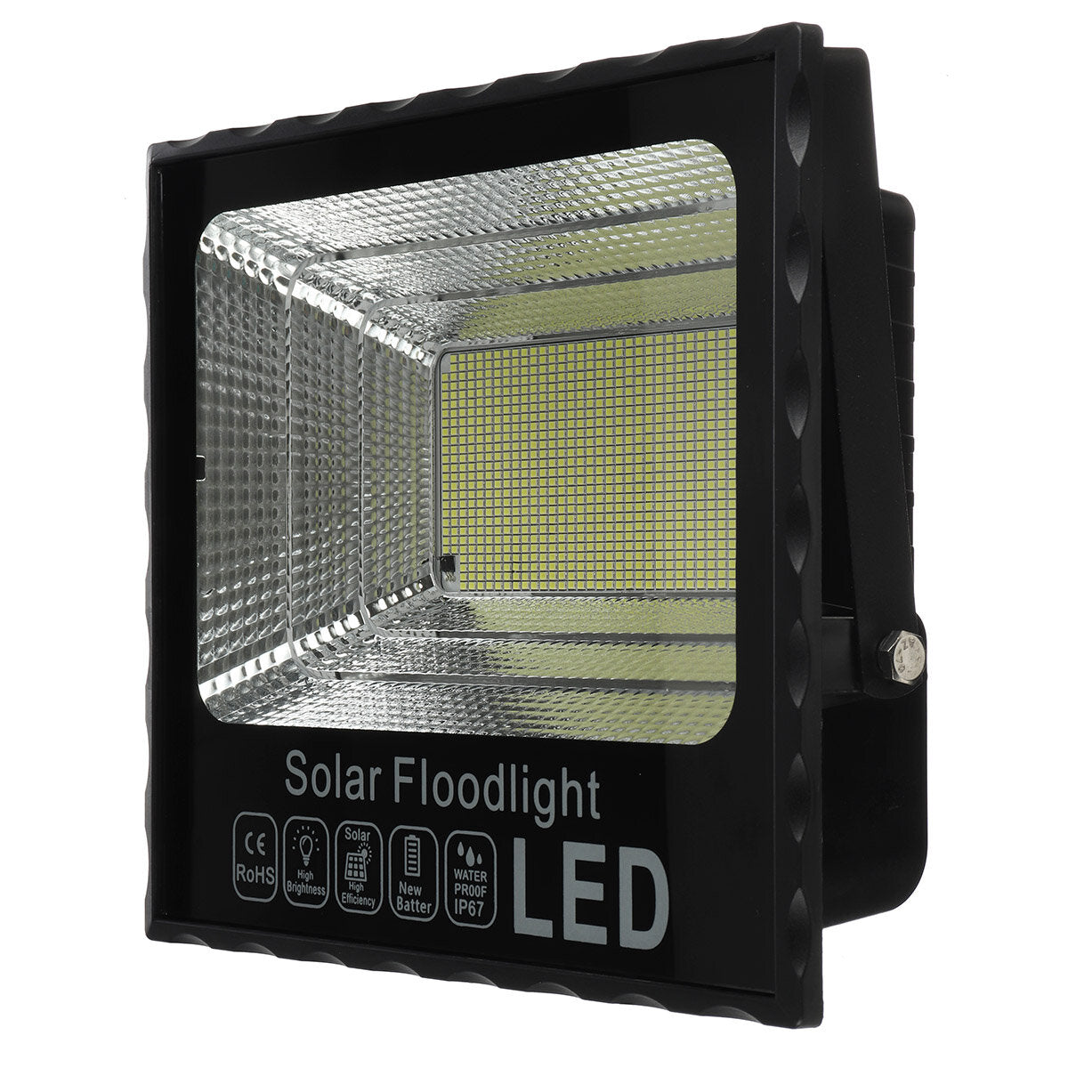 LED Solar Panel Street Light Security Wall Lamp Waterproof Outdoor Garden Path Yard Remote Control