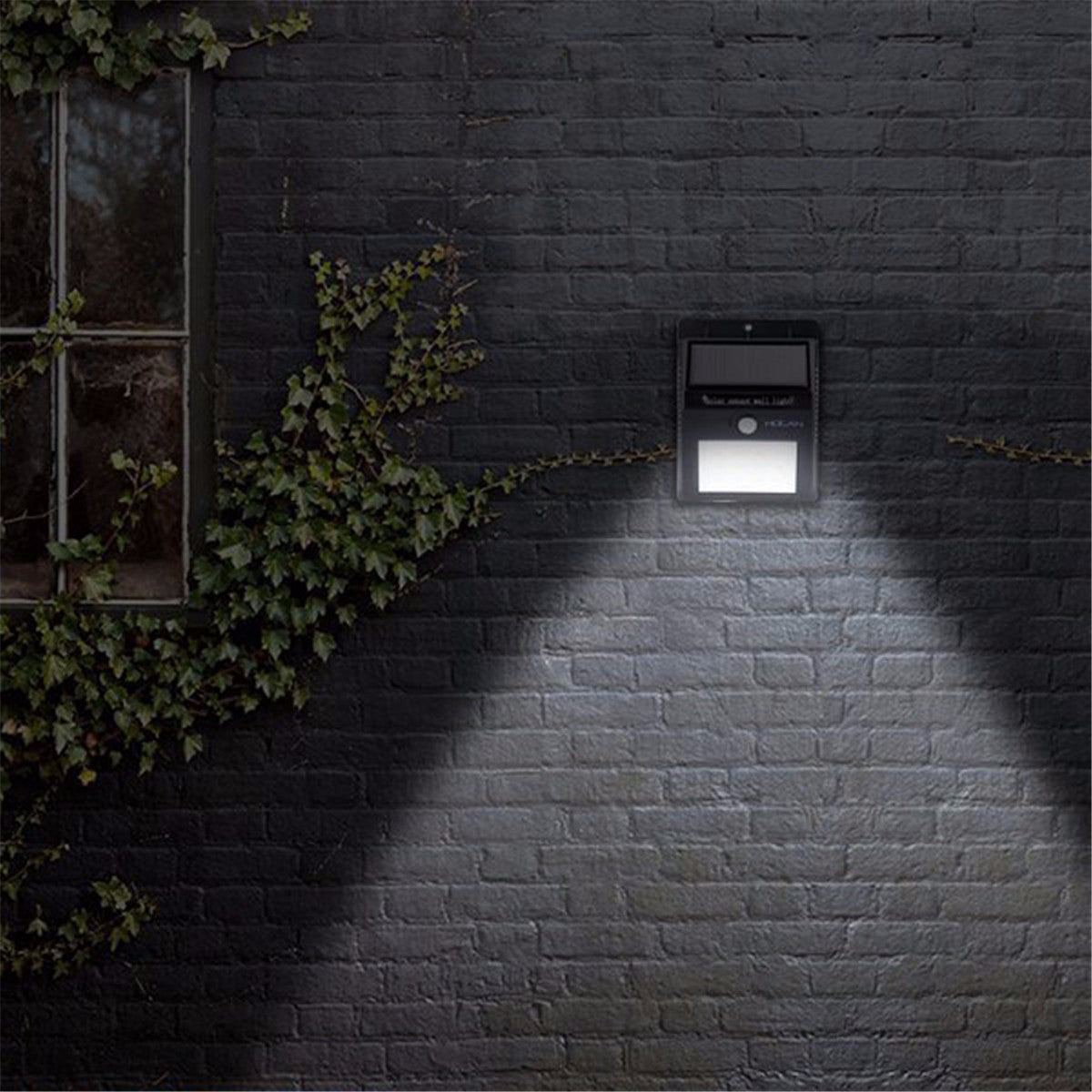 Solar Power Garden Light 12LED Motion Sensor Wall Light Auto Waterproof Outdoor Lamp