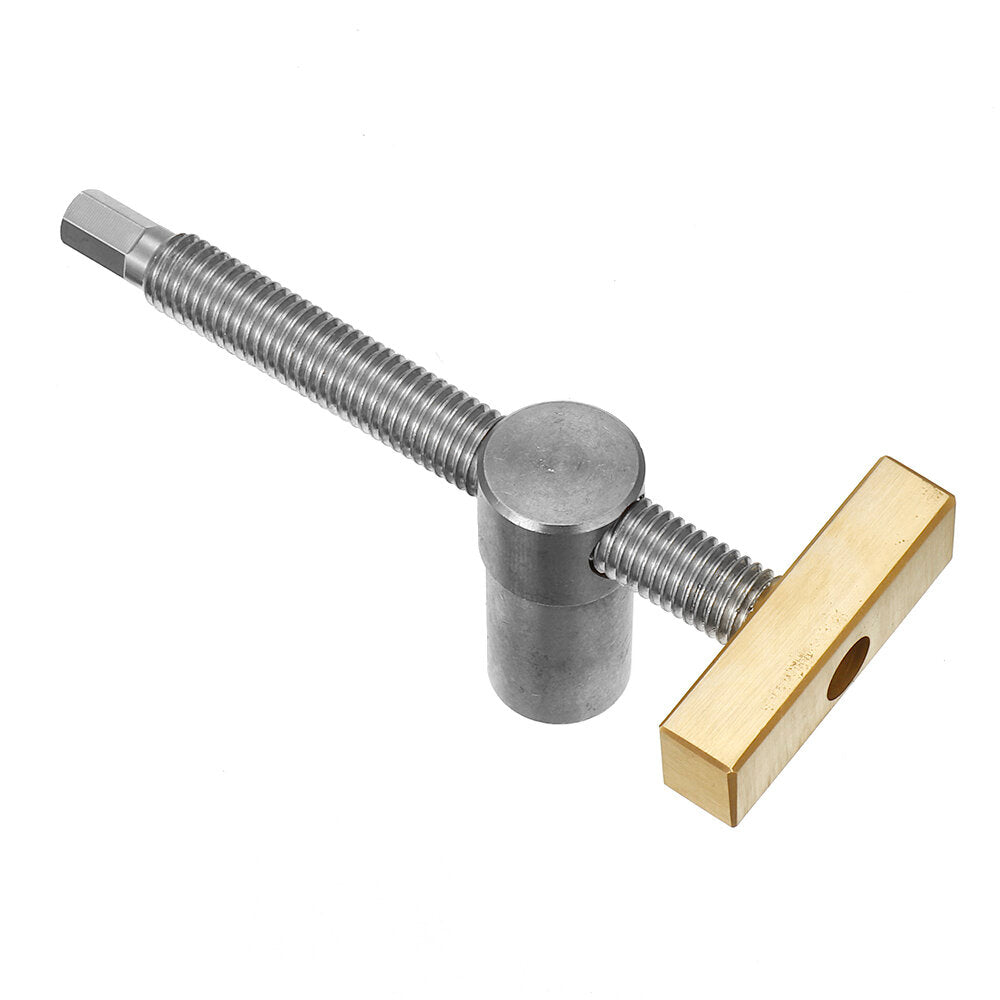 20MM Brass Stainless Steel Woodworking Adjustable Holder With Quick Clamping Tenon Stop