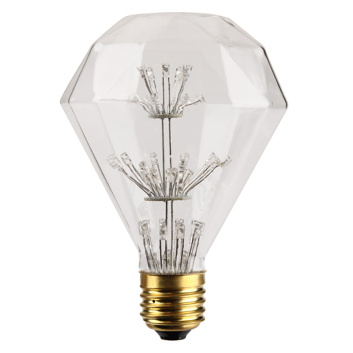 AC85-265V E27 3W RGB Gypsophila Edison Decorative LED Light Bulb for Holiday Home Indoor Use