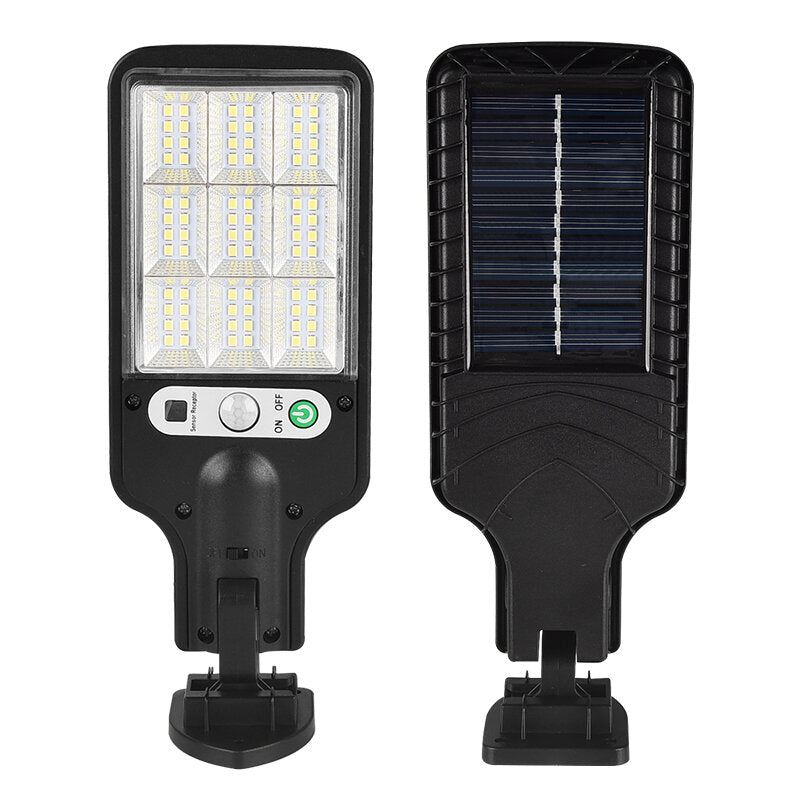 Solar Street Lights Outdoor Solar Lamp With 3 Light Mode Waterproof Motion Sensor Security Lighting for Garden Patio Path Yard