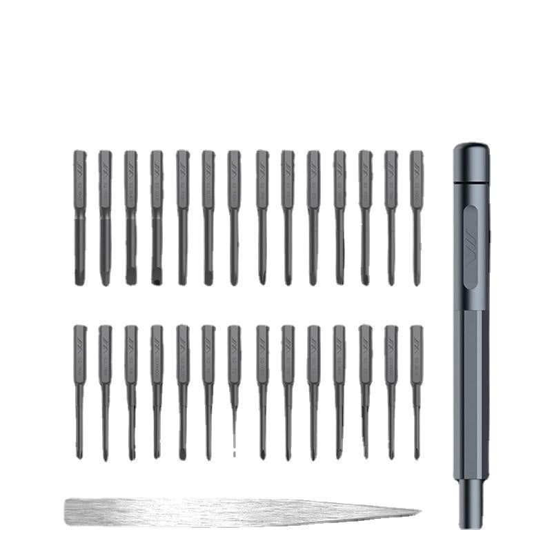 30 IN 1 Multi-purpose Precision Screwdrivers Kit Repair Tool DIY Screw Driver Set w/ Tweezers