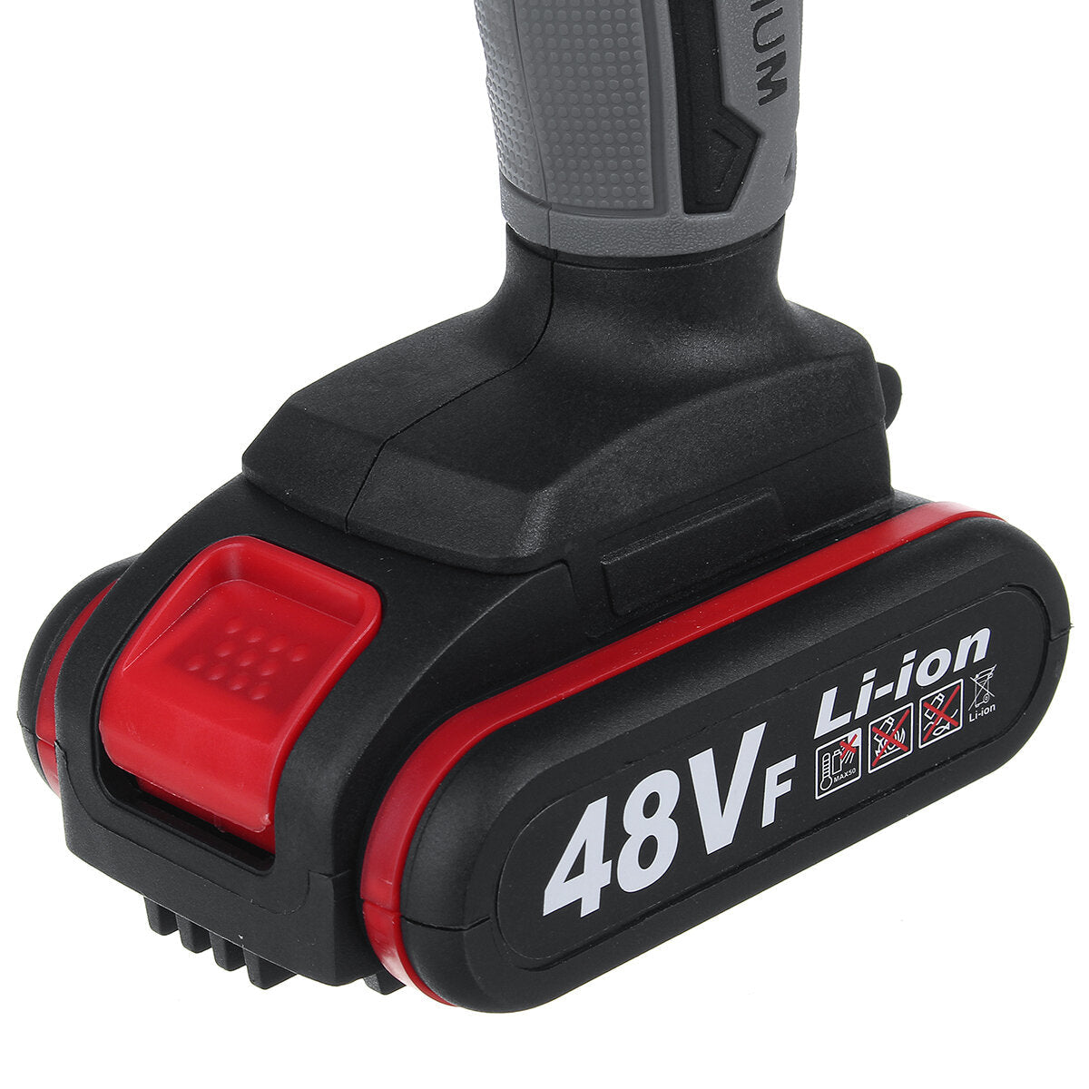 48V 4Inch Rechargeable Electric Chain Saw Cordless Chainsaw Woodworking Wood Cutter
