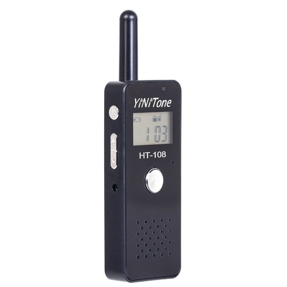 Ultra Mini Walkie Talkie USB Plug 72 Hours Standby CT DDS 22 Channel  Portable Hand Tunable Two Way Radio
