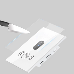 Smart Wall Light Infrared Sensor Switch No-contant Glass Screen Panel On Off US/EU 110V 220V 10A Electrical Power