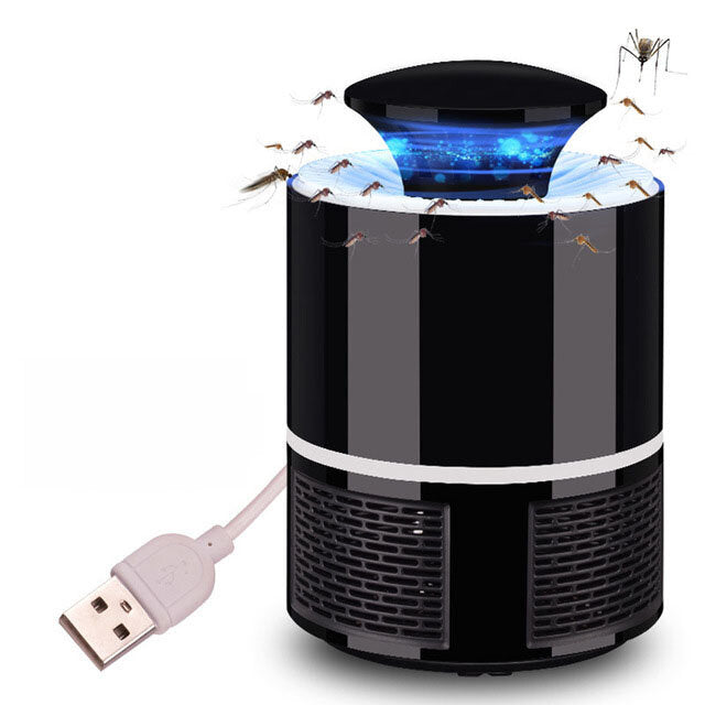 USB LED Electric Mosquito Zapper Killer Fly Insect Bug Trap Lamp Light Bulb Good UV Light Killing Trap Lamp Fly Repeller