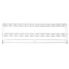 50ml*12-Holes Plexiglass Organic Glass Test Colorimetric Single Row Tube Rack Holder