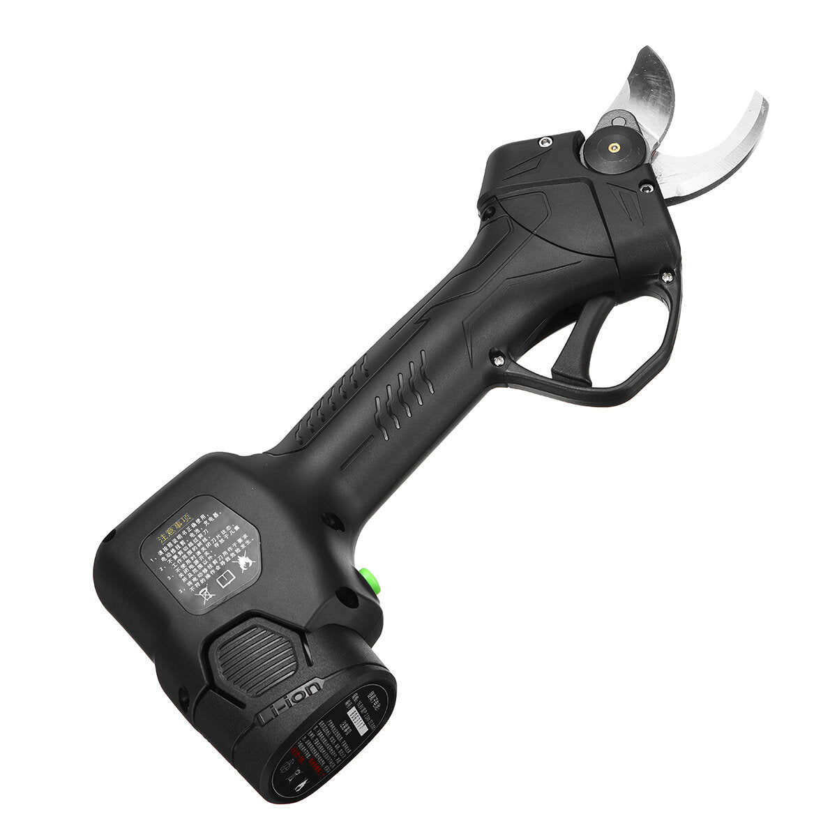 Cordless Electric Pruning Shears with Rechargeable Lithium Battery Powered Tree Branch Pruner 35mm (Max) Cutting Garden Tool