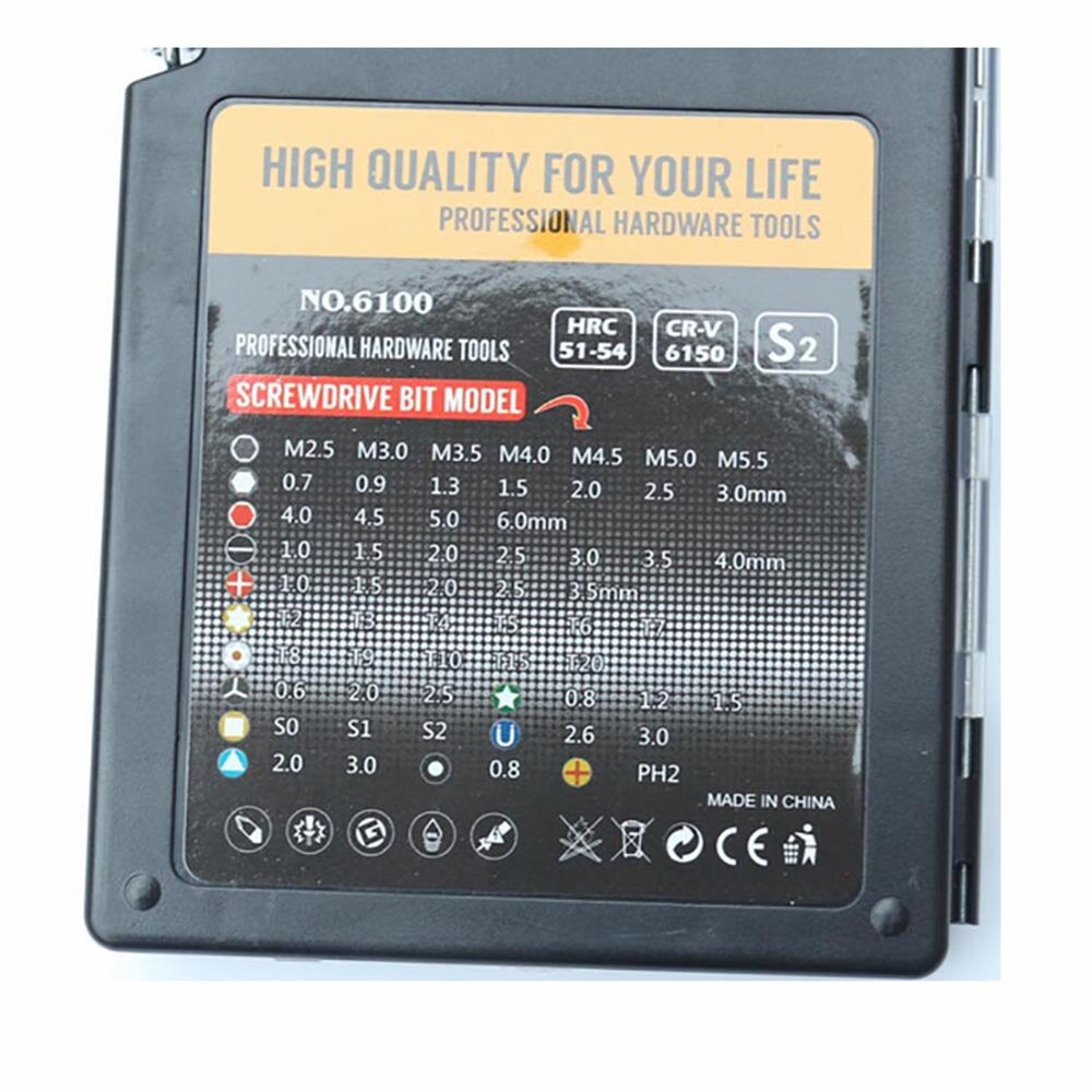 60 In 1 Screwdrivers Set Digital Product Repair And Disassembly Tool