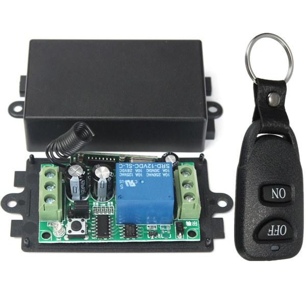 3Pcs Geekcreit DC 12V 10A Relay 1CH Channel Wireless RF Remote Control Switch