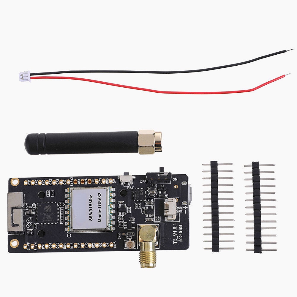 868Mhz ESP32 LoRa OLED 0.96 Inch SD Card Bluetooth WIFI Wireless Module ESP-32 SMA IP5306