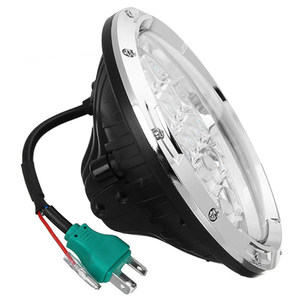 7 Inch 75W 6500K Motorcycle Stainless LED Headlights 5D Lens High/Low Beam Waterproof IP67