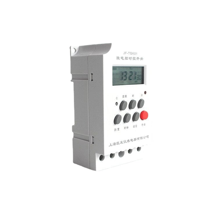 220V Microcomputer Time Control Switch Street Lamp Billboard Household Timer Controller