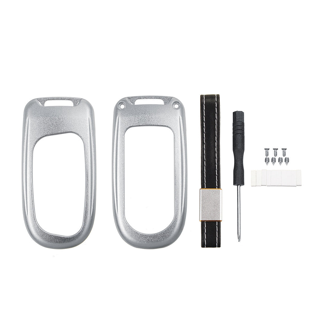 Aluminum Alloy Remote Key Cover Fob Case Shell For Dodge Jeep Grand Chrysler
