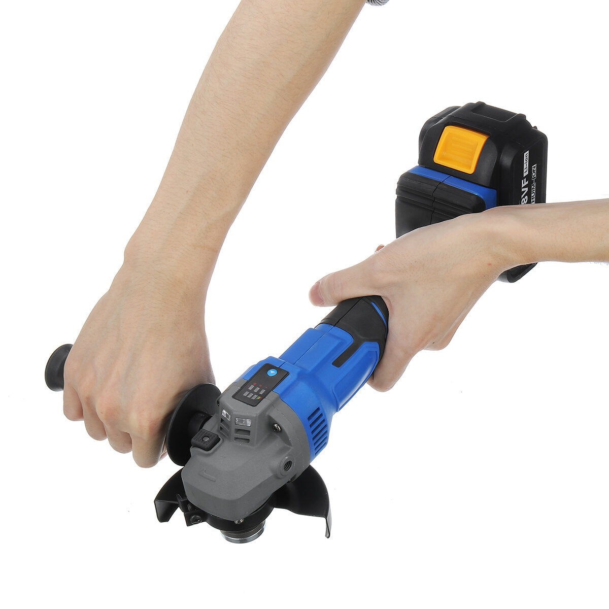 588VF Cordless Brushless 100mm 1580W Electric Angle Grinder 3 Gears Adjustable Grinding Machine Polisher