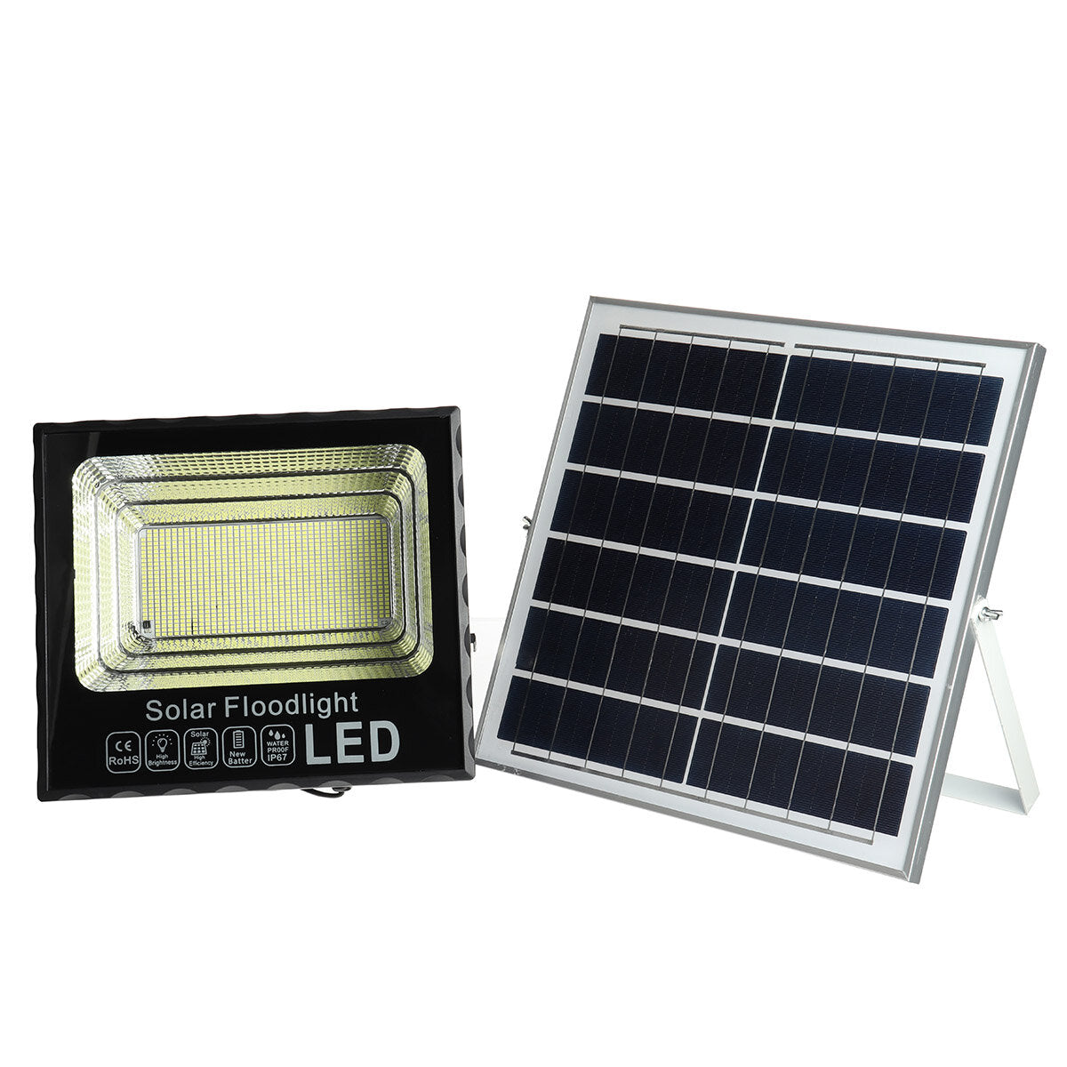LED Solar Panel Street Light Security Wall Lamp Waterproof Outdoor Garden Path Yard Remote Control