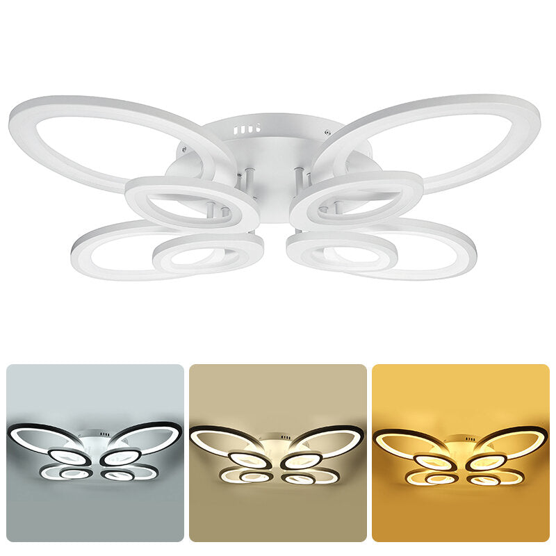 108W 10800LM 1040LED Post-Modern Ceiling Lamp Elegant Living Room Light+Remote