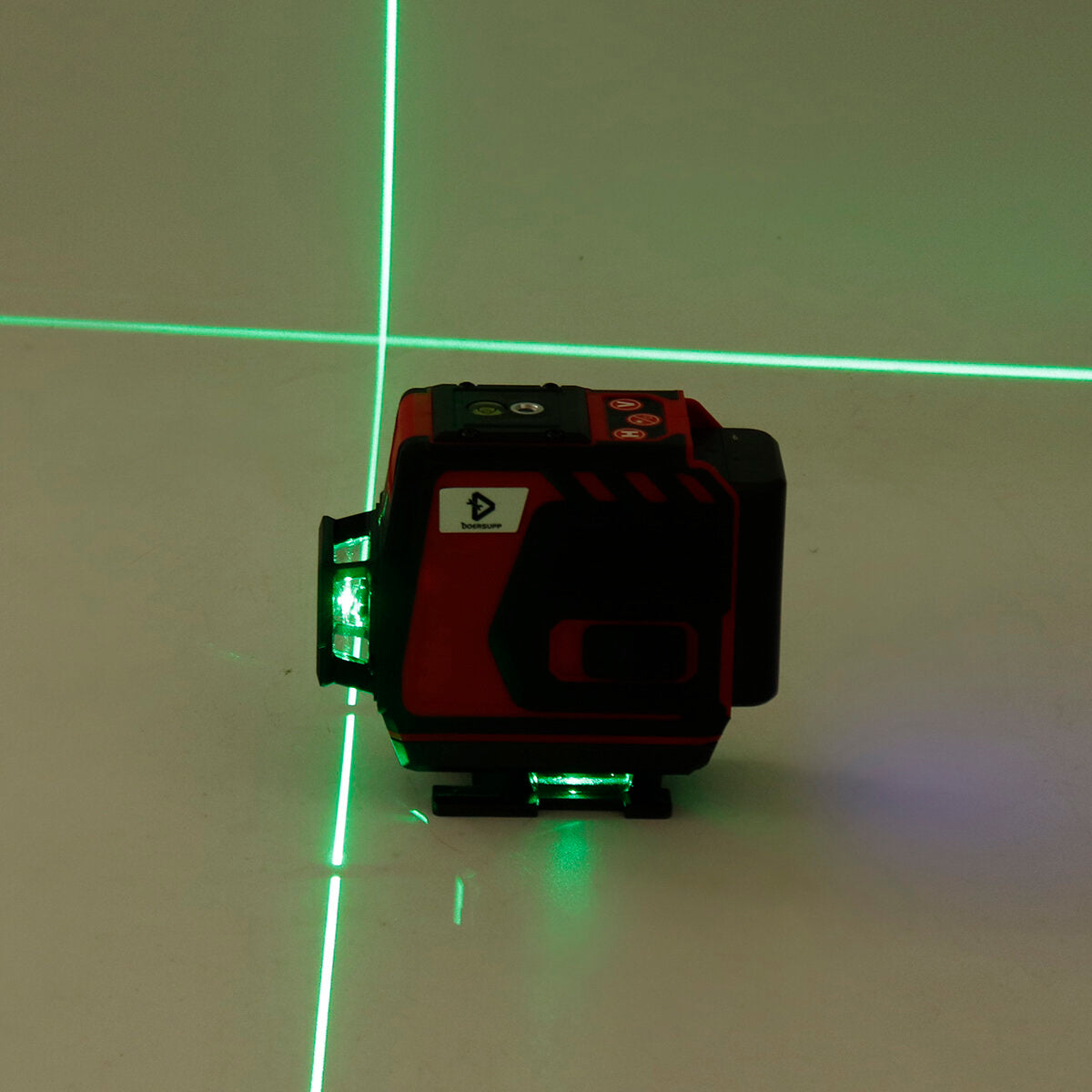 Laser Level With Green Light Digital Rotary Self Leveling Measure 8/12/16 Line
