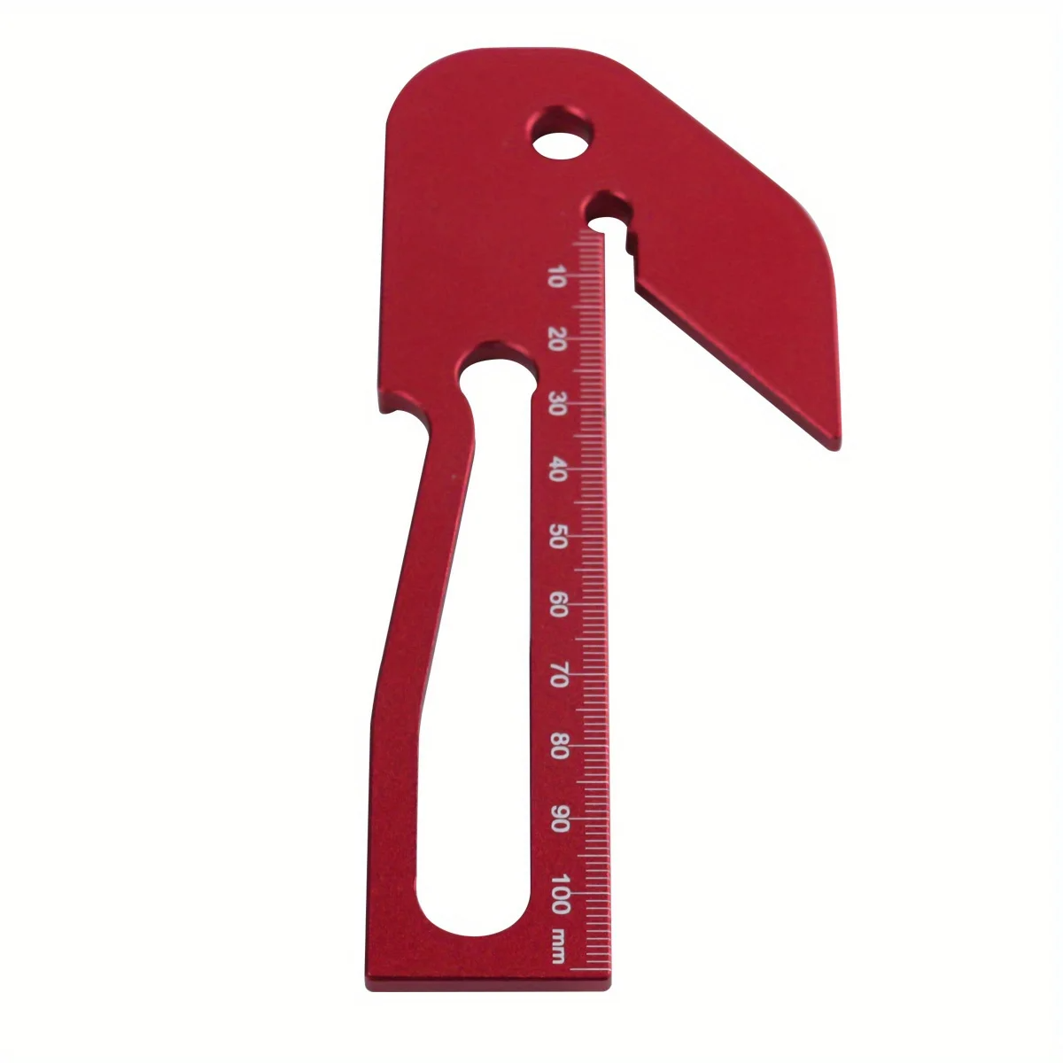Accurate Center Finder & Dual-Angle Scribe Tool - Premium Aluminum Alloy, Compact Design for Woodworking Projects