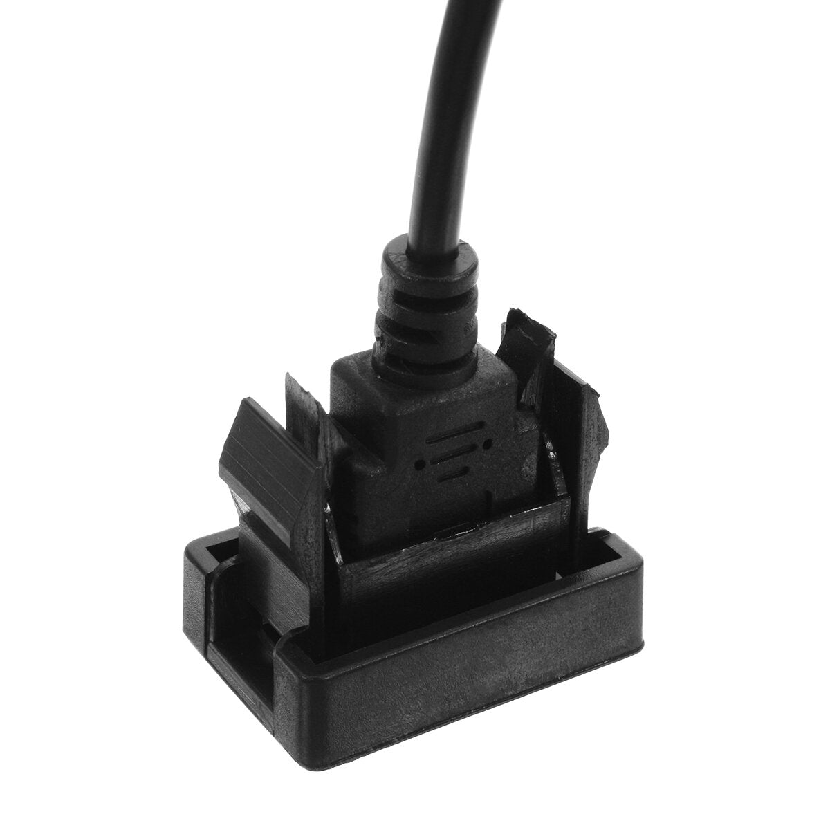 Car USB 2.0 Extension Lead Cable Auto Dashboard Flush Mount Interface Adapter Cord