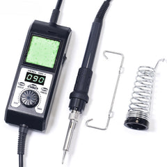 Temperature Adjustable Soldering Iron Station Temperature Correction Sleep Protection 65W 90~480 Removable Stand