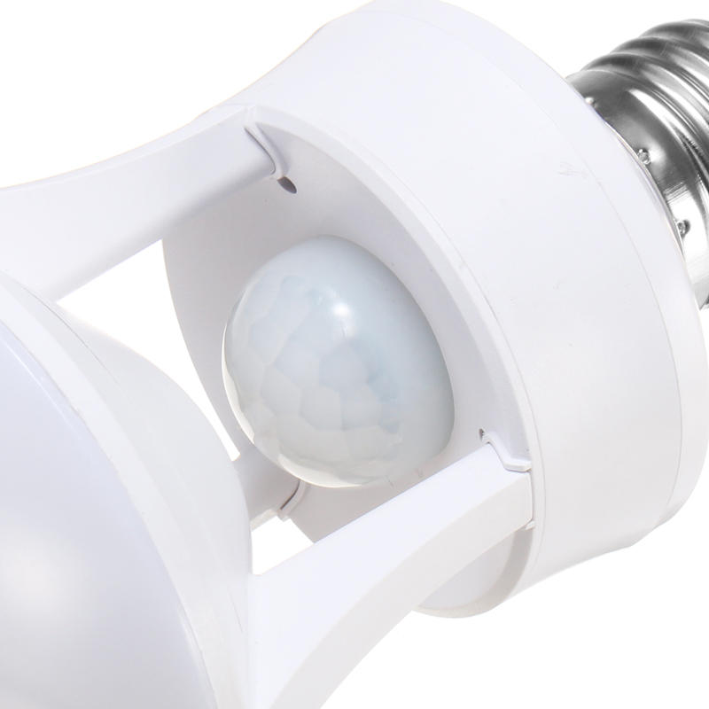 E27 6W 7W SMD5730 Pure White Warm White LED PIR Infrared Body Motion Sensor Lamp Bulb AC110-245V