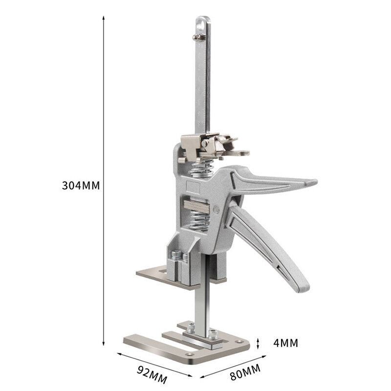 Durable 440lbs Labor Saving Arm Jack - Adjustable Height Drywall Lift & Wall Tile Locator (2PCS)