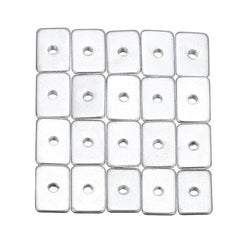 20pcs M5 Zinc Plated Tee Nuts for 2020 V-slot Aluminum Profiles Extrusions
