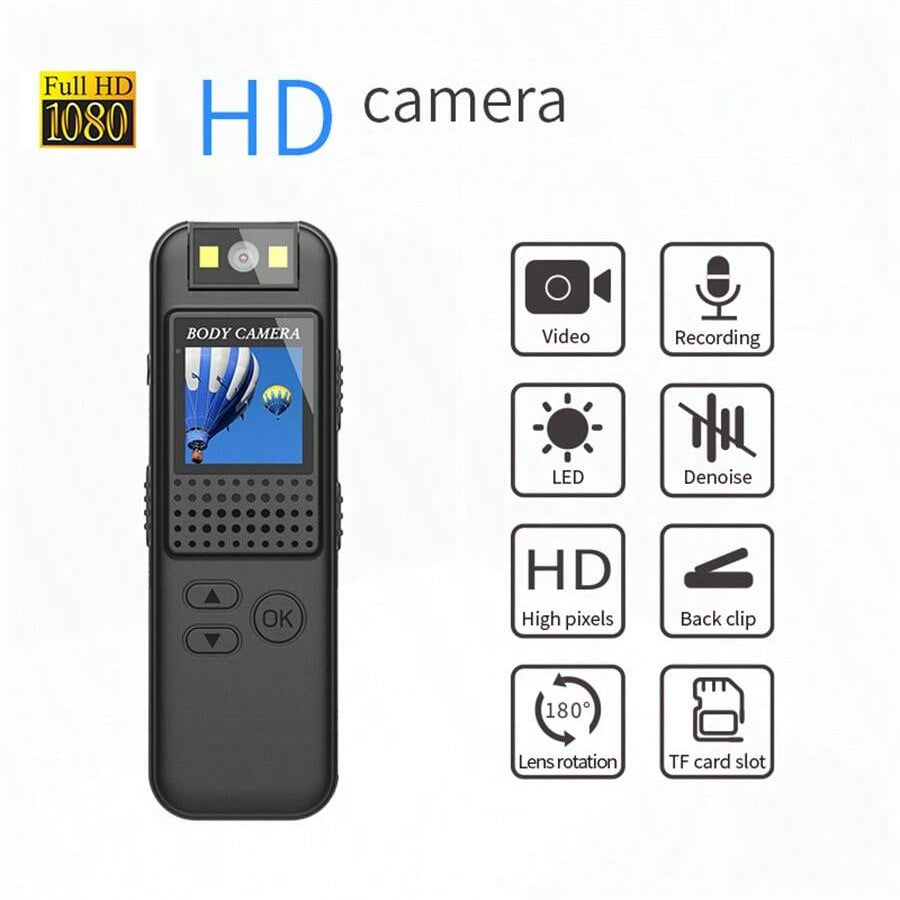 2MP WiFi Action Camera, 1080P Video, 30FPS, 2" Display, ABS, USB Powered, No Stabilization, Recording Function