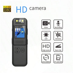 2MP WiFi Action Camera, 1080P Video, 30FPS, 2" Display, ABS, USB Powered, No Stabilization, Recording Function
