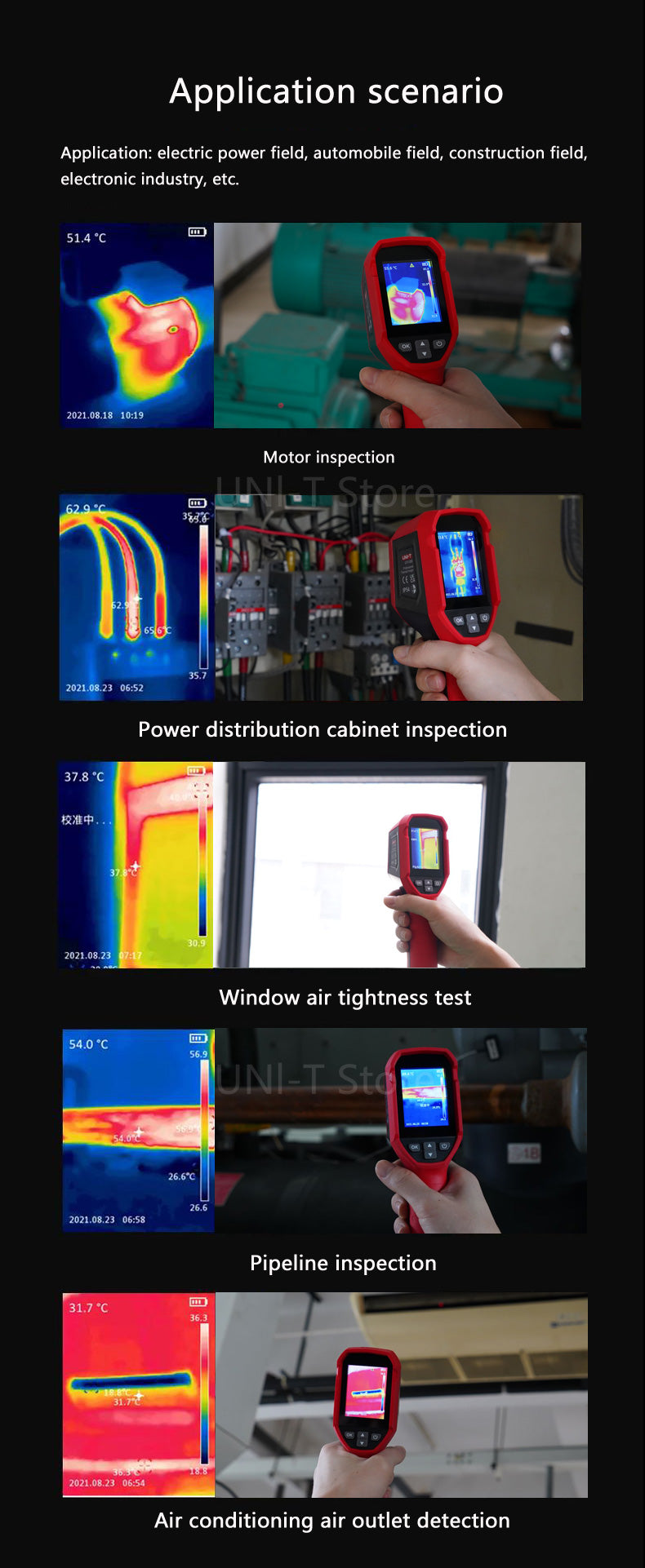 GreenZech Industrial 120 Compact | 120x90 Thermal Imaging Camera | Handheld Infrared Imager for Industrial & PCB Testing