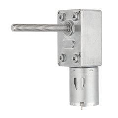 50mm-M6 Screw Worm Gear Motor DC 12V 18/23RPM Self-locking Reduction Gear Motor