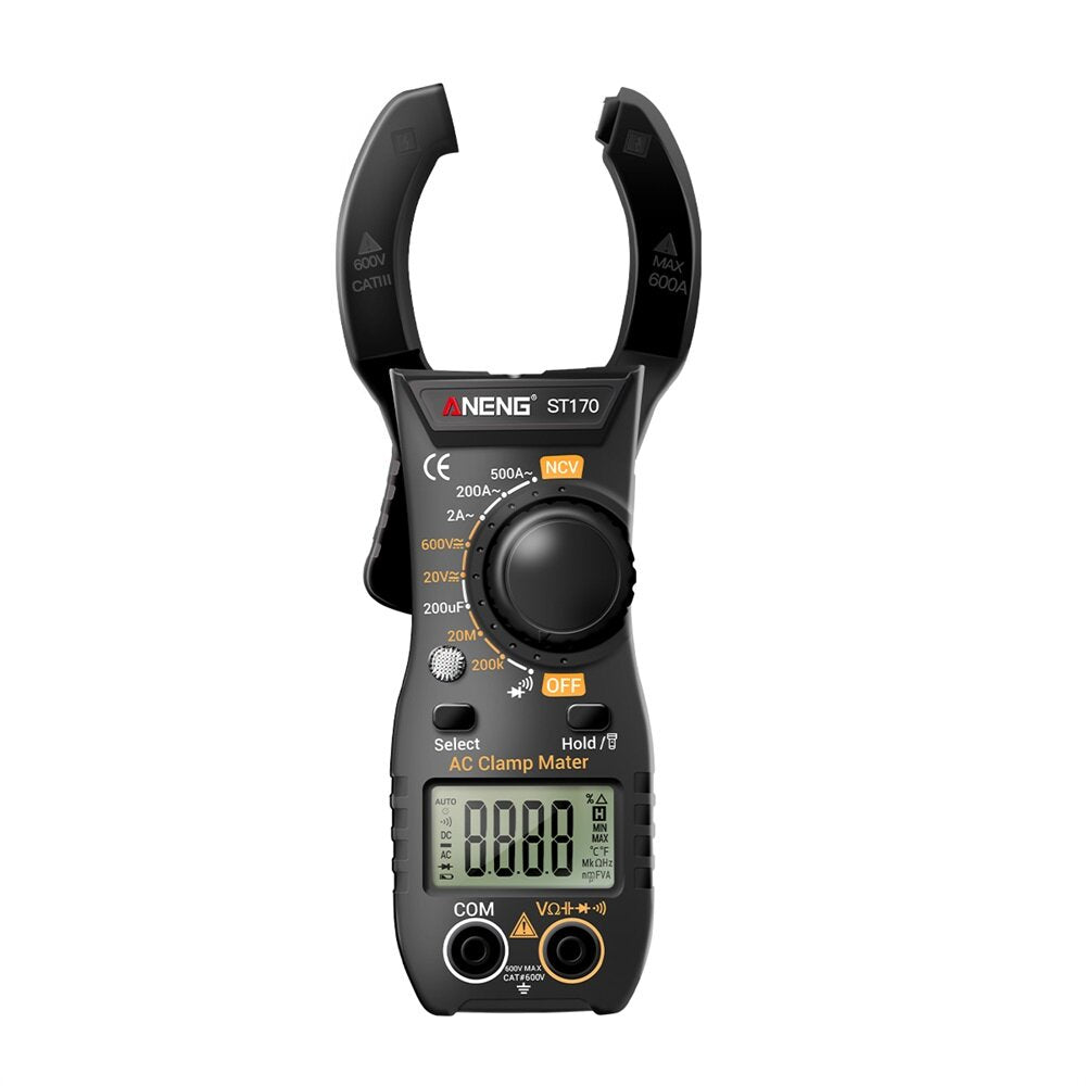 1999 Counts Digital Clamp Meter AC Current Multimeter Diode Current Voltage Capacitance NCV Ohm Test Tool