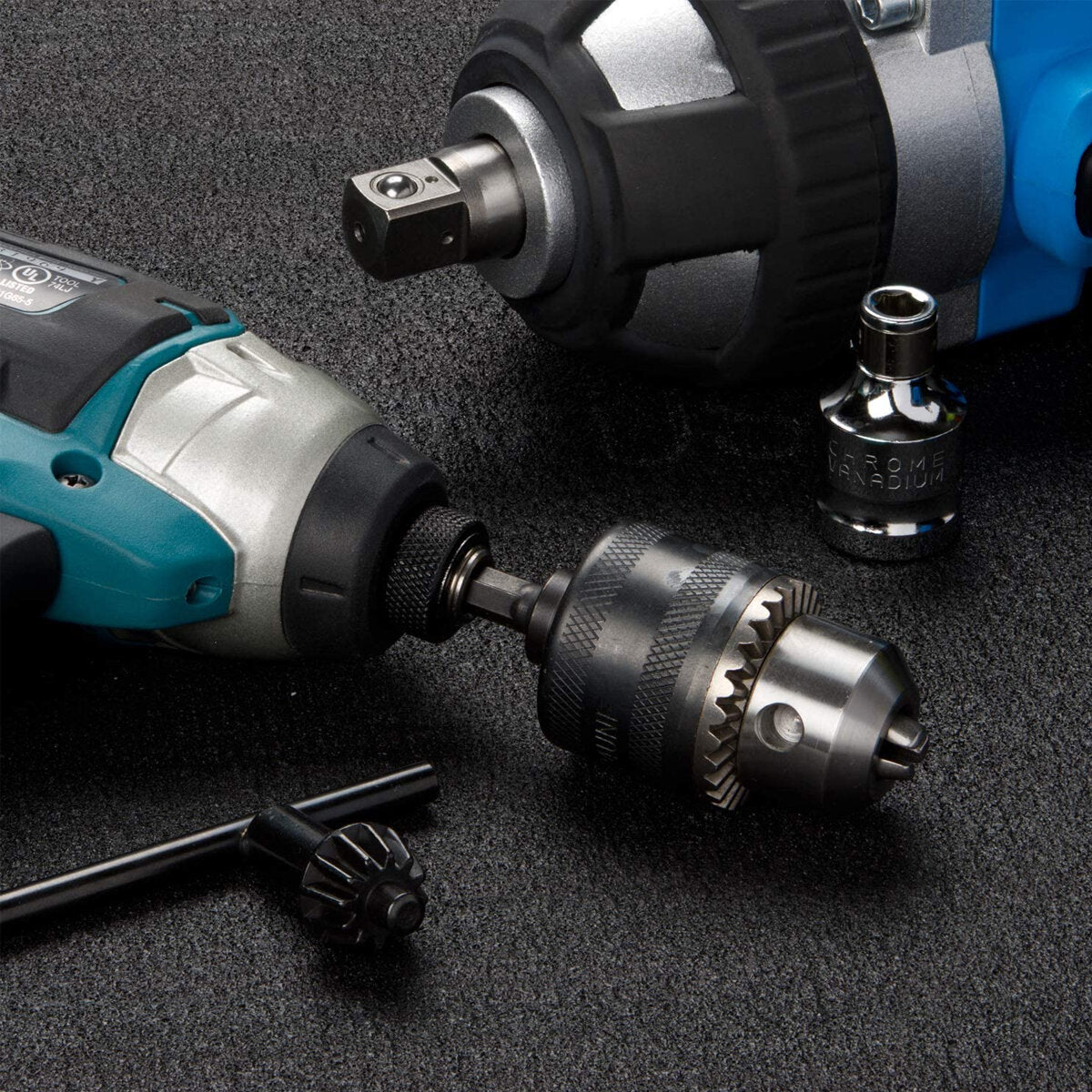 10mm Drill Chuck Drill Adapter 1/2 Inch Changed Impact Wrench Into Eletric Drill