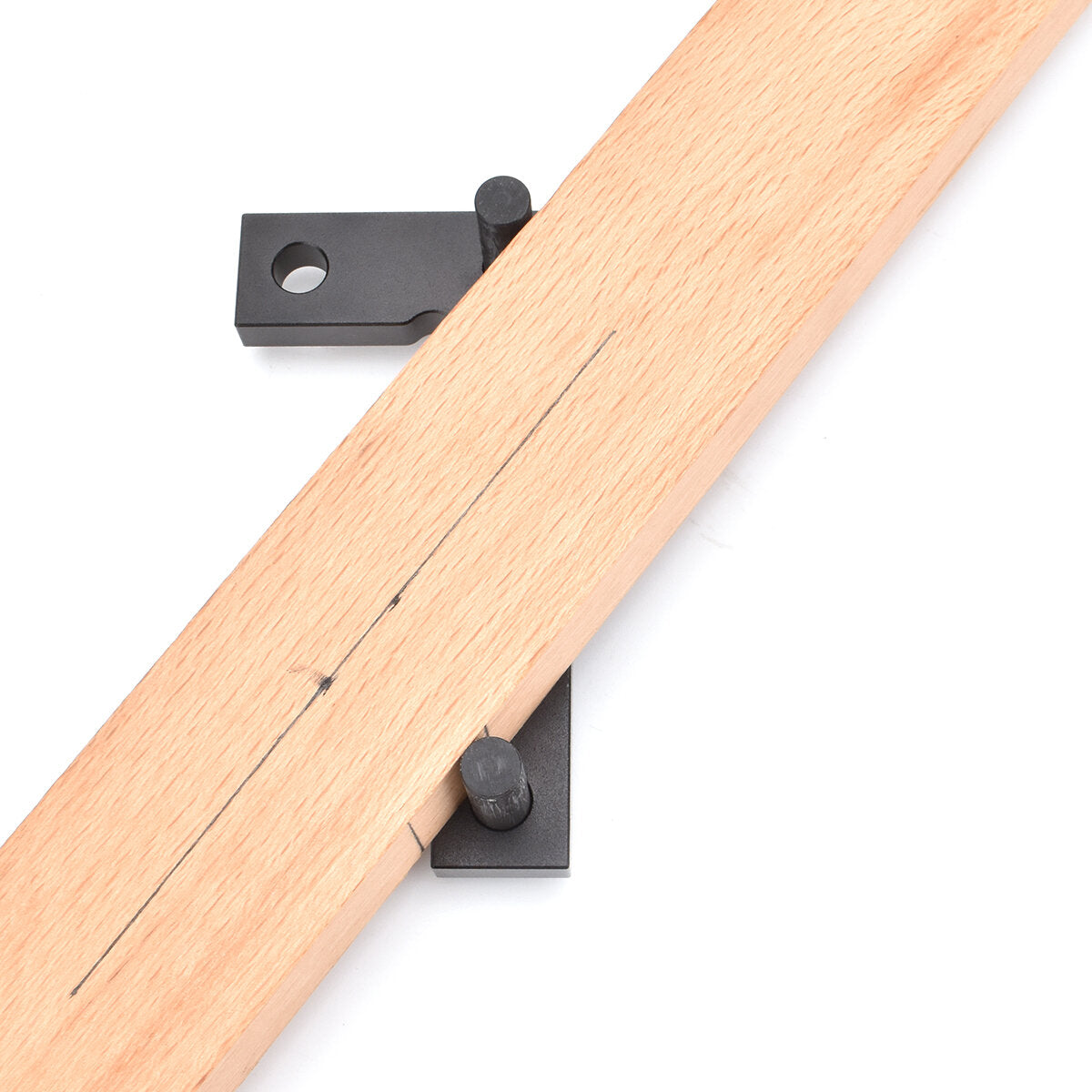 Durable Woodworking Square Ruler & Height Ruler with 90° Angle, Metric/Imperial Scale, Line Scriber & Center Finder