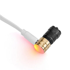 1.1 450LM 350M EDC Flashlight USB Rechargeable Mini LED Torch