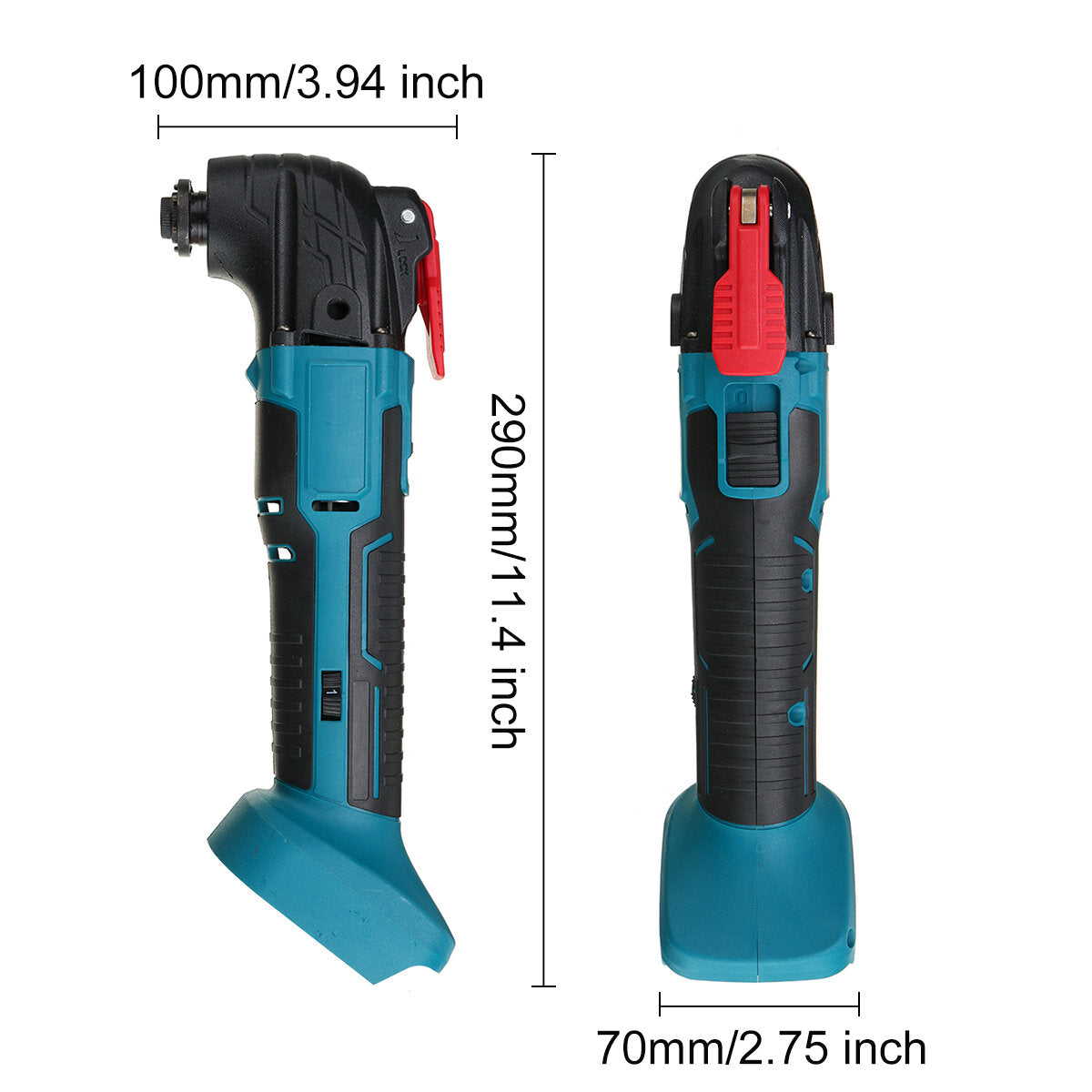 4 Cordless Oscillating Multi-tool 6 Speeds Power Tools for 18V Makita Battery