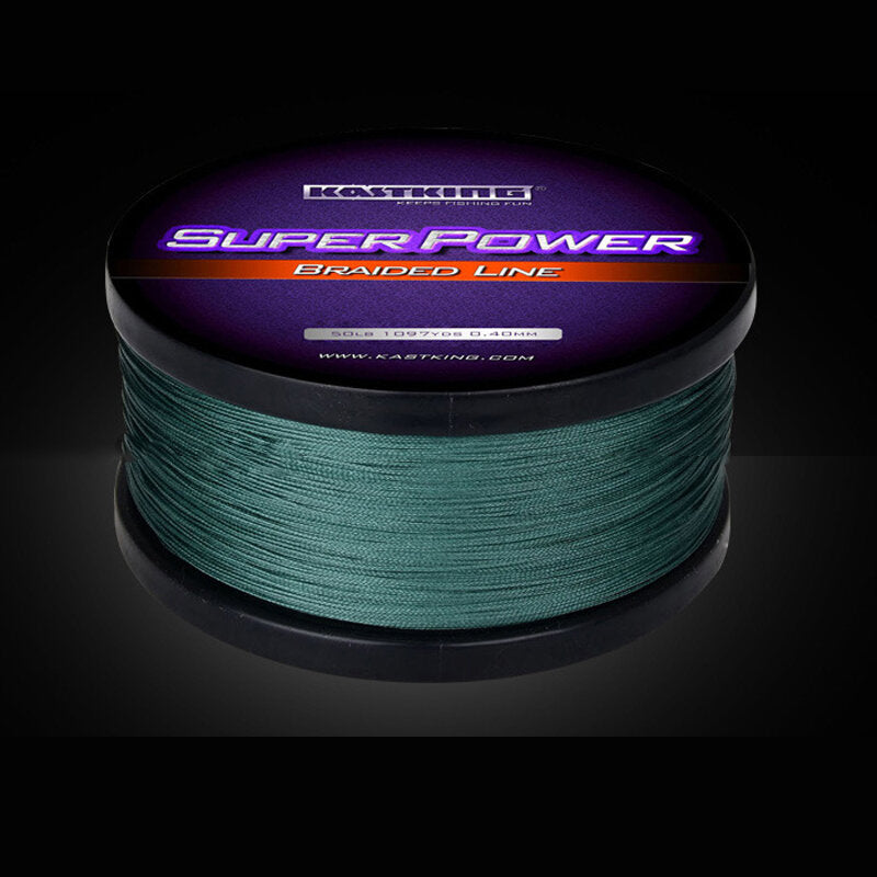 4 Strands PE Braided Fishing Line 12-40LB 1000m Multifilament Line For Saltwater Freshwater Fishing