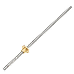 400mm T10 Lead Screw with Brass Nut