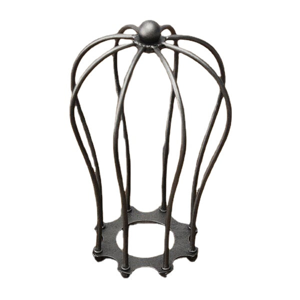 175MM DIY Vintage Pendant Trouble Light Bulb Guard Wire Cage Ceiling Hanging Lampshade