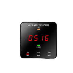 CO2 Meter Digital Temperature Humidity Sensor Tester Air Quality Monitor Carbon Dioxide TVOC Formaldehyde HCHO Detector