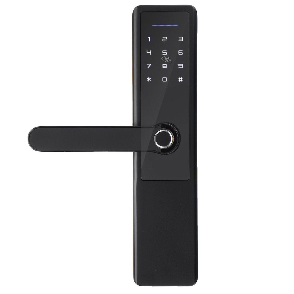 5V Aluminum Alloy Electronic Fingerprint Lock Smart Lock Door Lock Bedroom Anti-theft Door Lock Password Lock