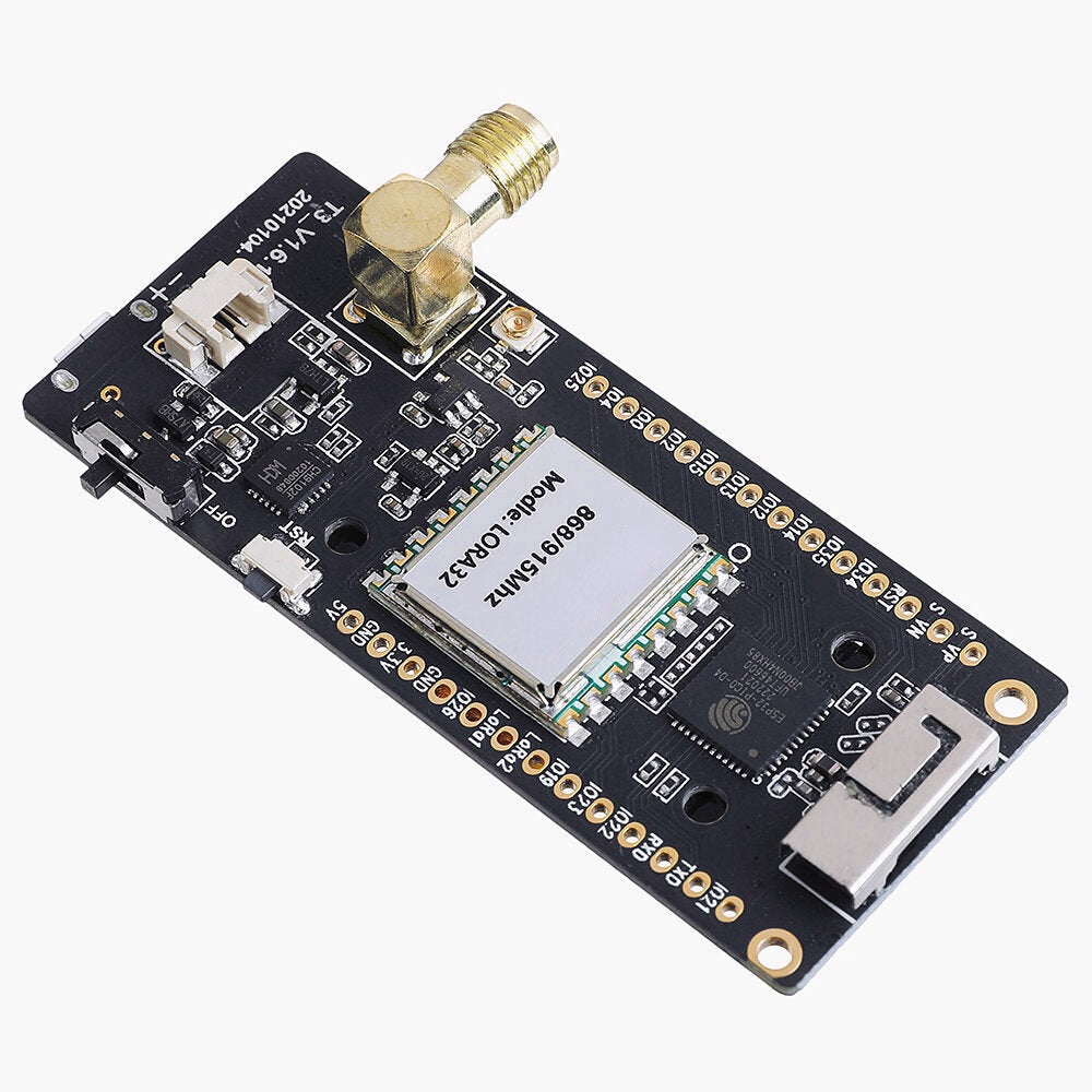 868Mhz ESP32 LoRa OLED 0.96 Inch SD Card Bluetooth WIFI Wireless Module ESP-32 SMA IP5306