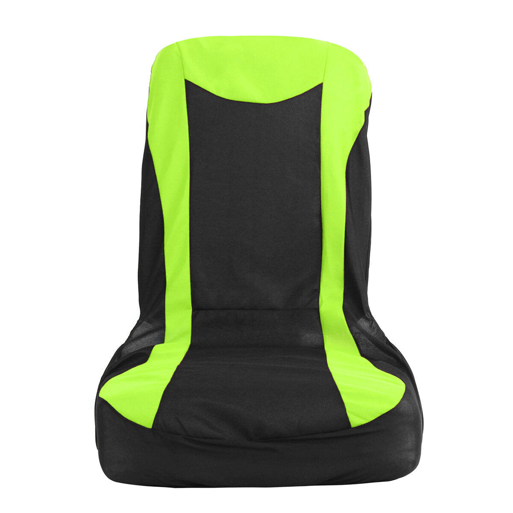8Pcs Polyester Fabric Car Seat Cover Full Set Cushion Protector for Five Seats Car
