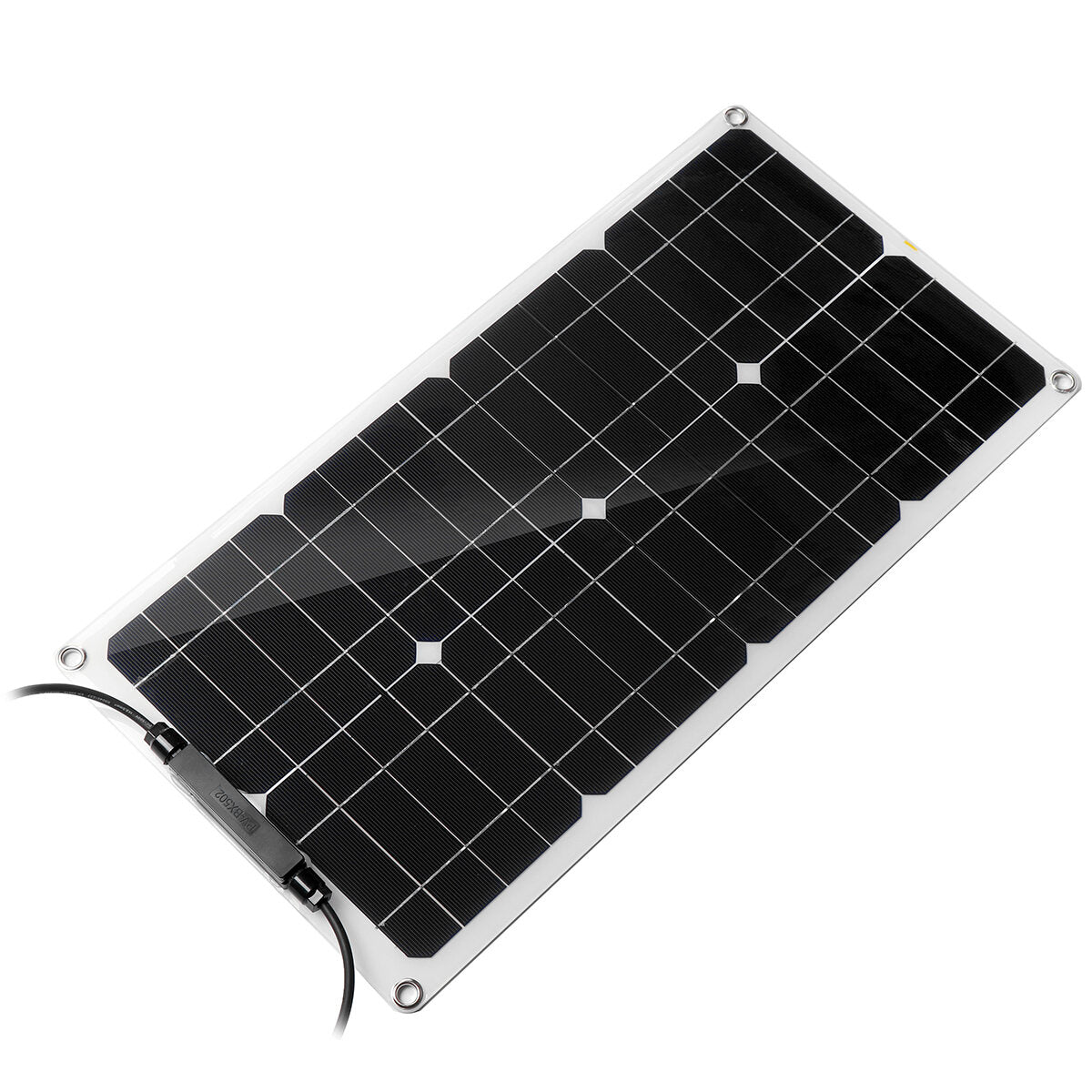 12V 50W Portable Solar Panel Car Van Boat Caravan Camper Trickle Battery Charger