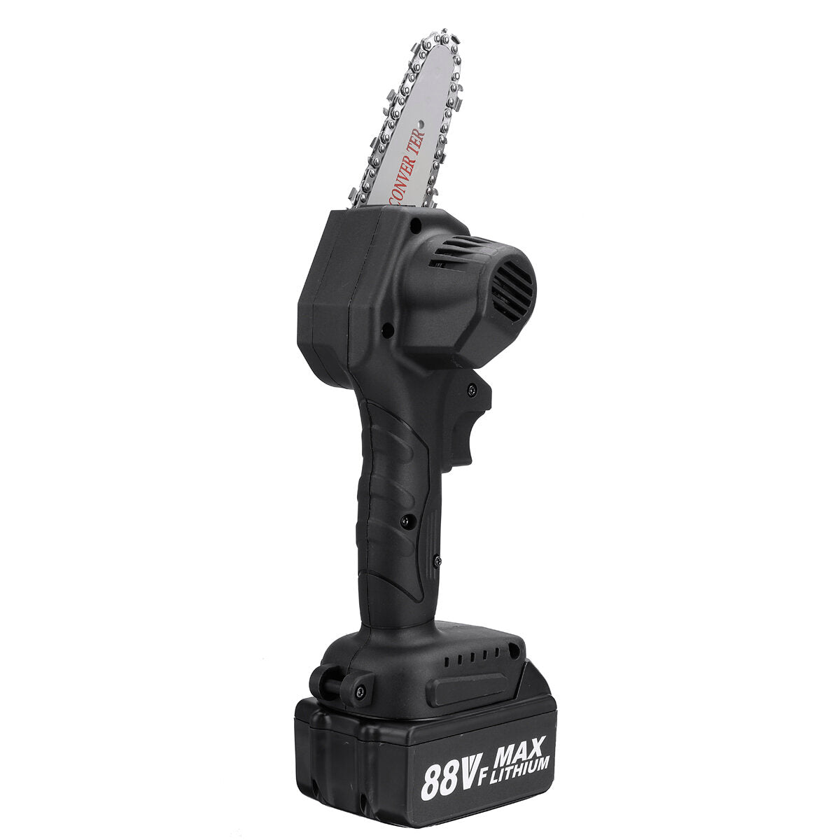 4 Inch 15000mAh Mini Electric Chain Saw Pruning Chainsaw Cordless Garden Tree Logging Trimming Saw
